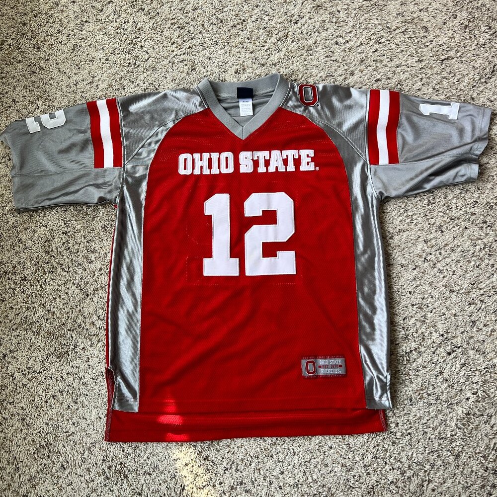 Ohio State Buckeyes Jersey #12 Cardale Jones size L
